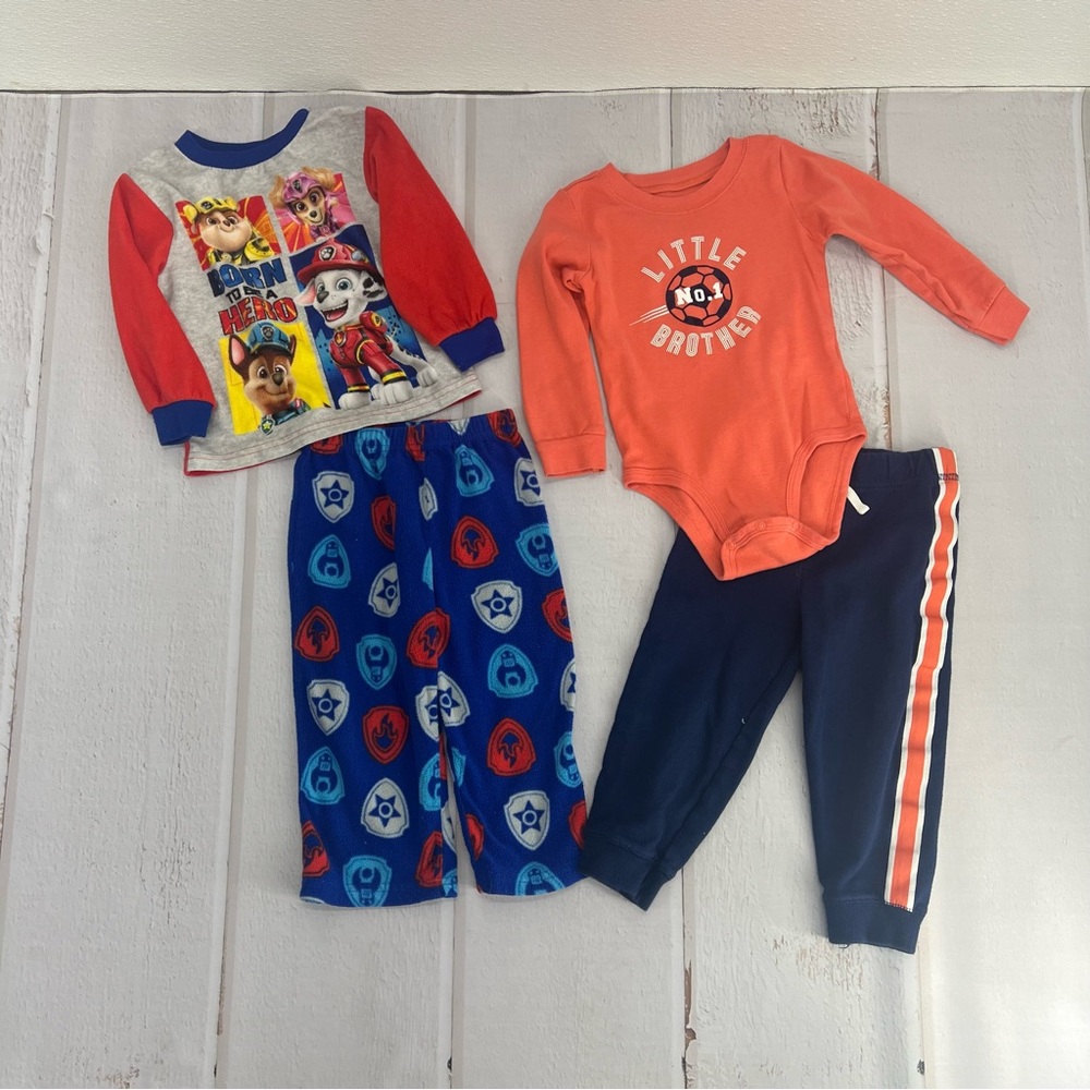 Boys Carters Orange Sets & Nickelodeon Boys' Baby "paw Patrol" Pajama Set 24M